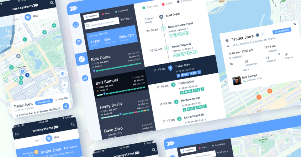 screenshot of Wise Systems